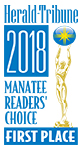 herald tribune manatee readers choice award 2018.