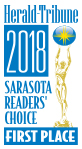 herald tribune sarasota readers choice award 2018.