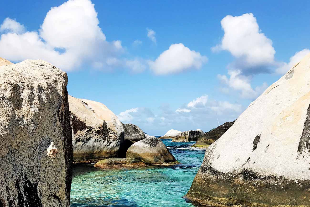 view of ocean and rocks.